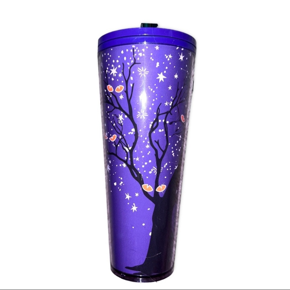 Starbucks glow in the dark Halloween themed venti tumbler fall 2022 NWT